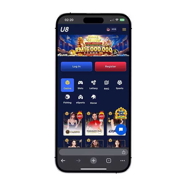 U8 mobile interface